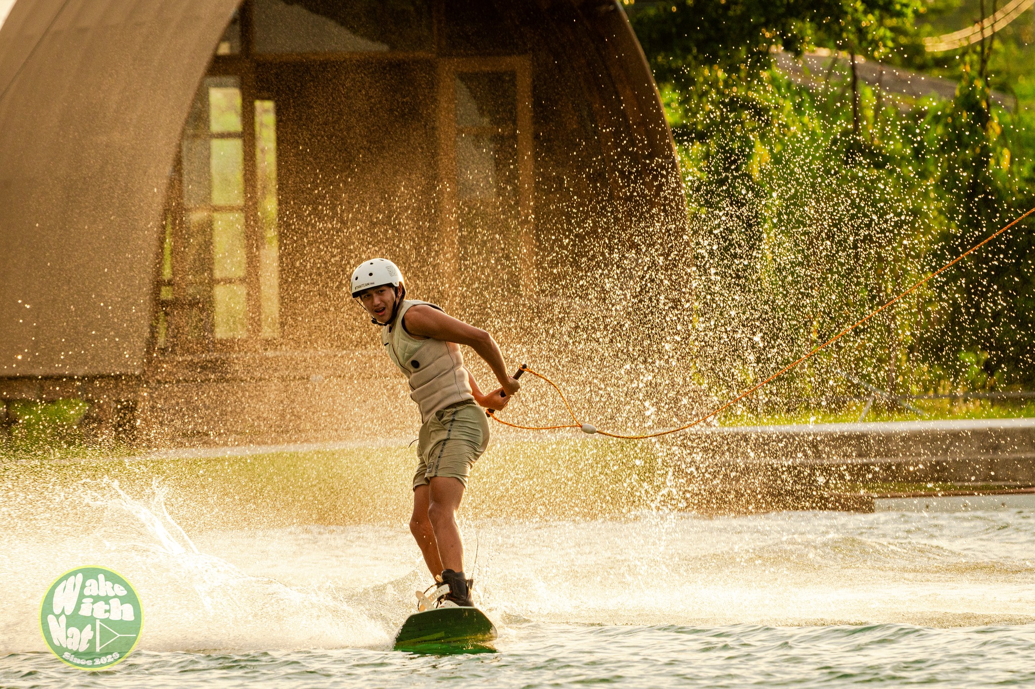 Cable system at ESC Thai Wake Park, one of the best wake parks in Thailand