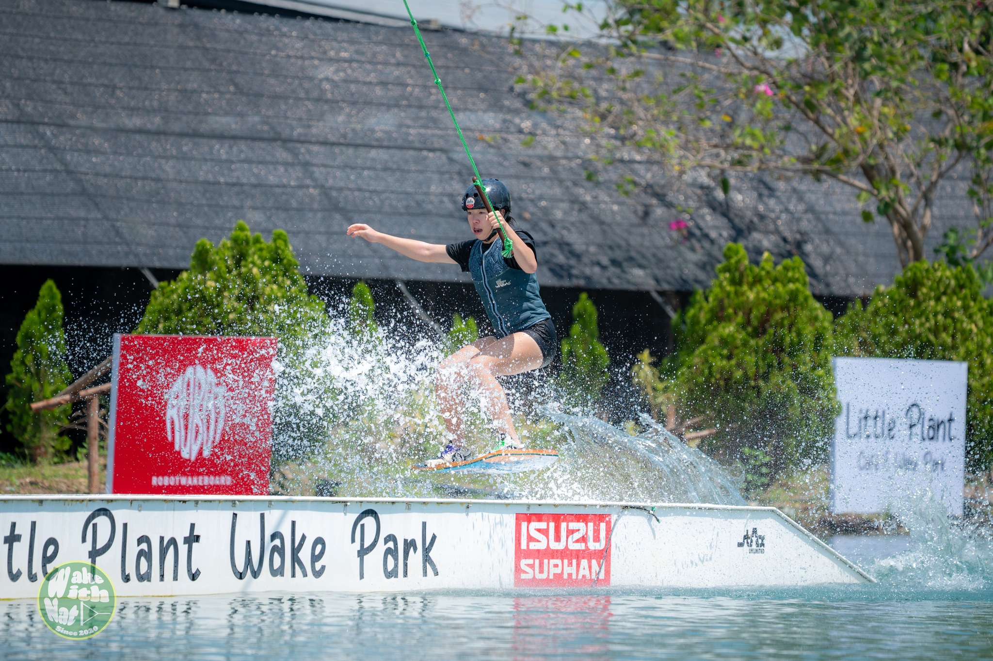 Atmosphere at Little Plant Wake Park - where to wakeboard in Thailand