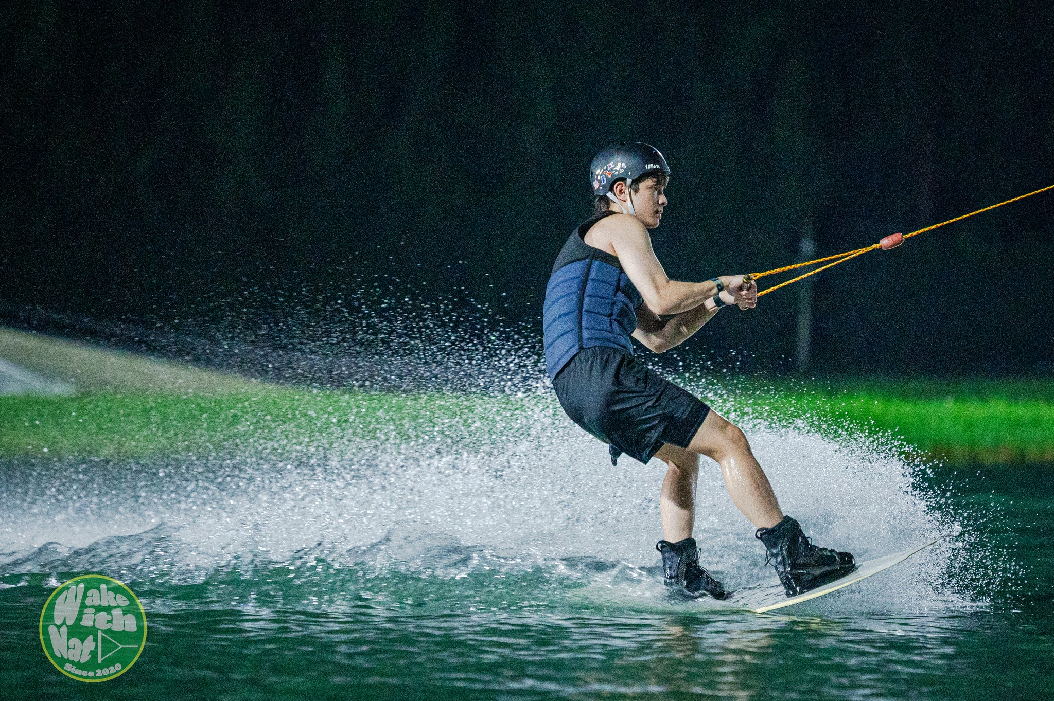 Cable system overview at TWP Lumlukka, one of the best wake parks in Thailand